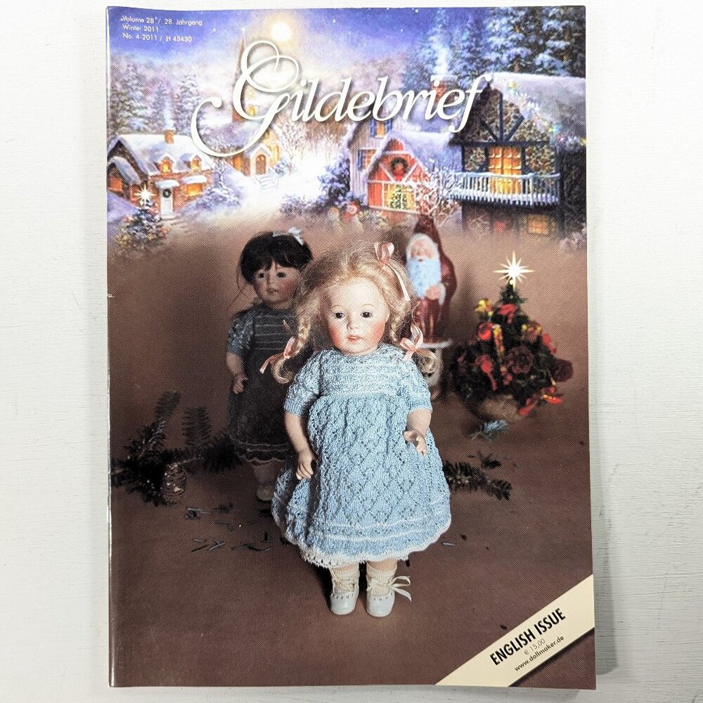 GILDEBRIEF Dollmaking Magazine 4-2011, English Issue, historical costume design